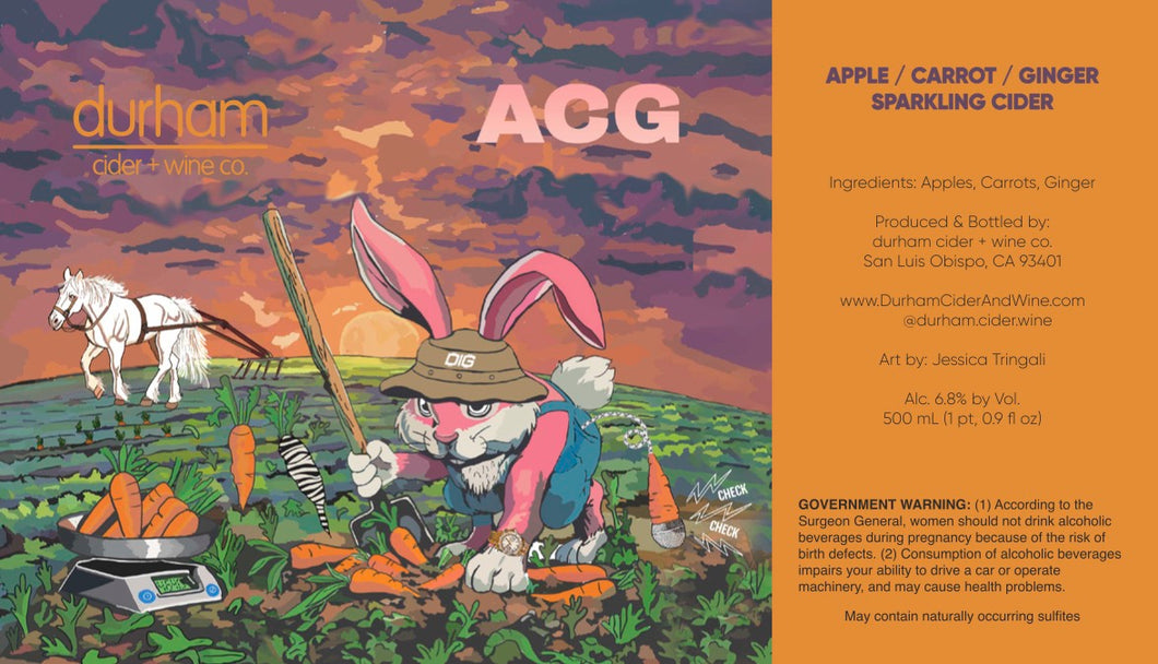 ACG (apple/carrot/ginger)
